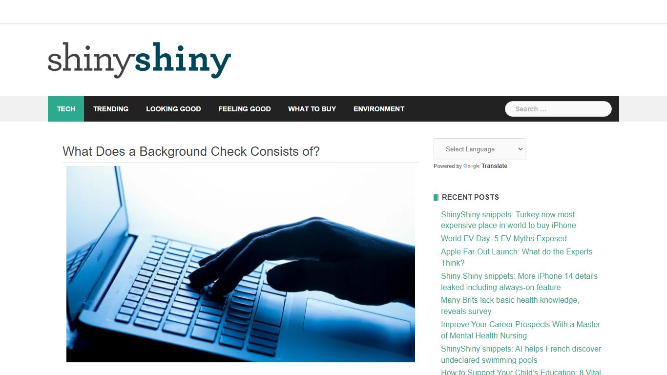 What Does a Background Check Consists of? - ShinyShiny